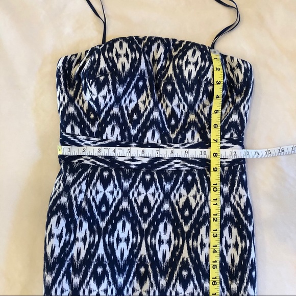 Banana Republic Strapless Dress - Ikat print - Picture 7 of 10